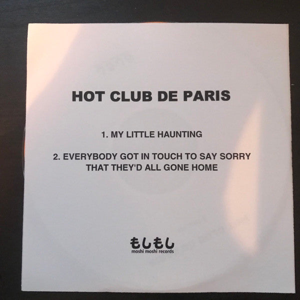 Hot Club De Paris : My Little Haunting (CDr, Promo)