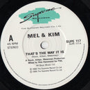 Mel & Kim : That's The Way It Is (7", Single, Pap)