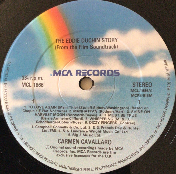 Carmen Cavallaro : The Eddy Duchin Story (LP, RE)