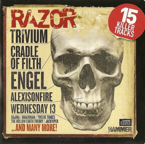 Various : Razor: 15 Killer Tracks (CD, Comp, Promo)