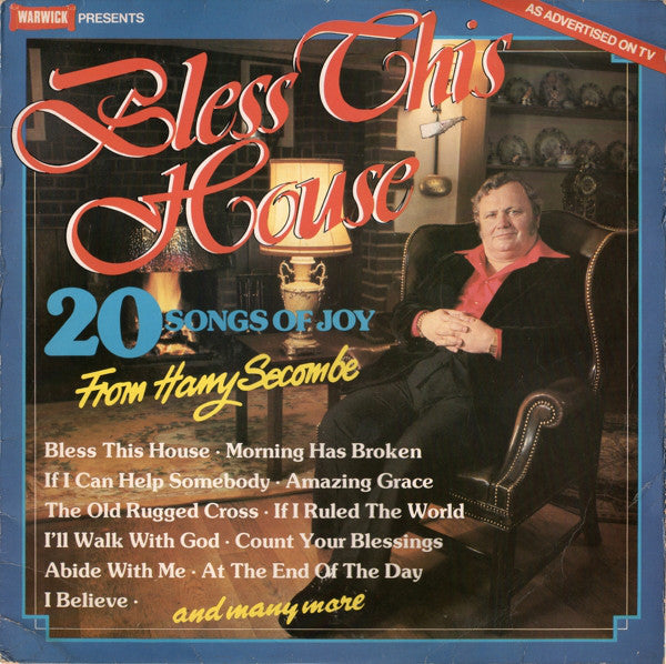 Harry Secombe : Bless This House (20 Songs Of Joy) (LP, Comp)
