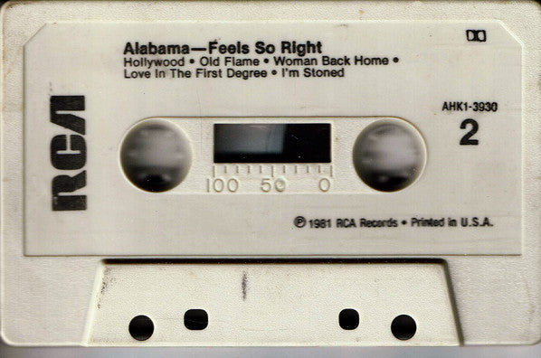 Alabama : Feels So Right (Cass, Album)