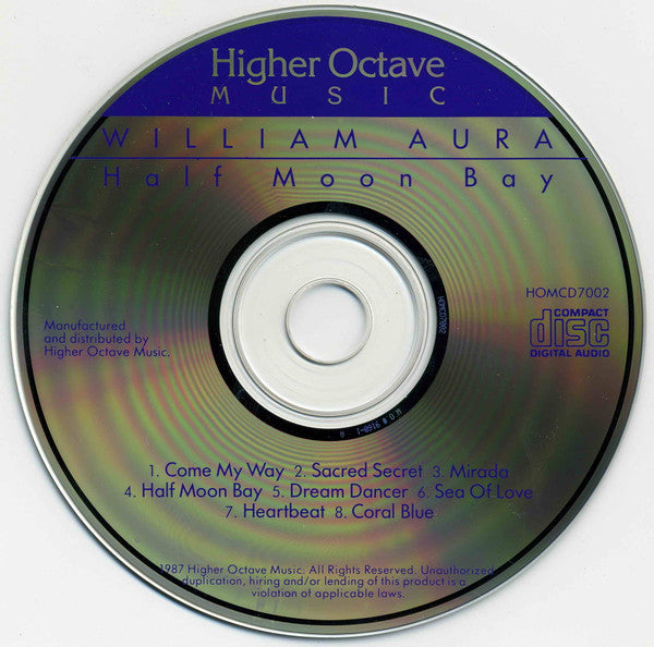 William Aura : Half Moon Bay (CD, Album)