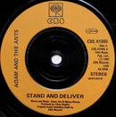 Adam And The Ants : Stand & Deliver! (7", Single, Inj)