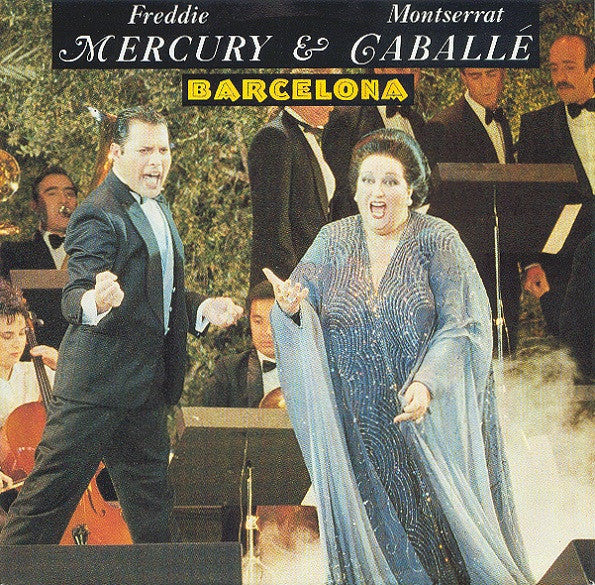 Freddie Mercury & Montserrat Caballé : Barcelona (7", Single)