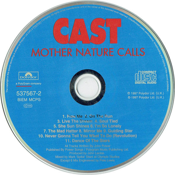 Cast : Mother Nature Calls (CD, Album)