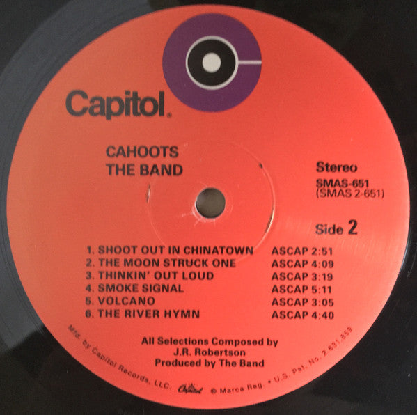 The Band : Cahoots (LP, Album, Ltd, 180)
