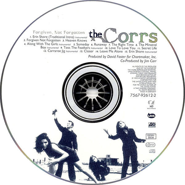 The Corrs : Forgiven, Not Forgotten (CD, Album)