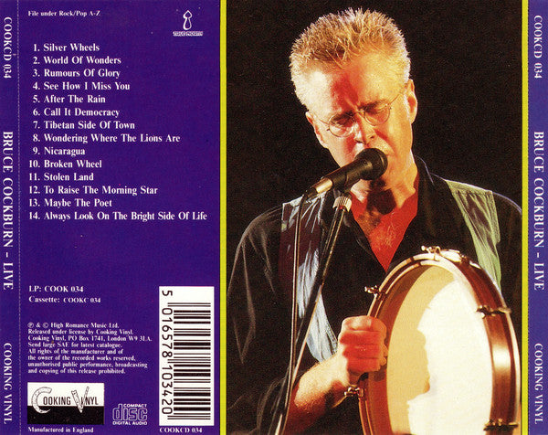 Bruce Cockburn : Live (CD, Album)