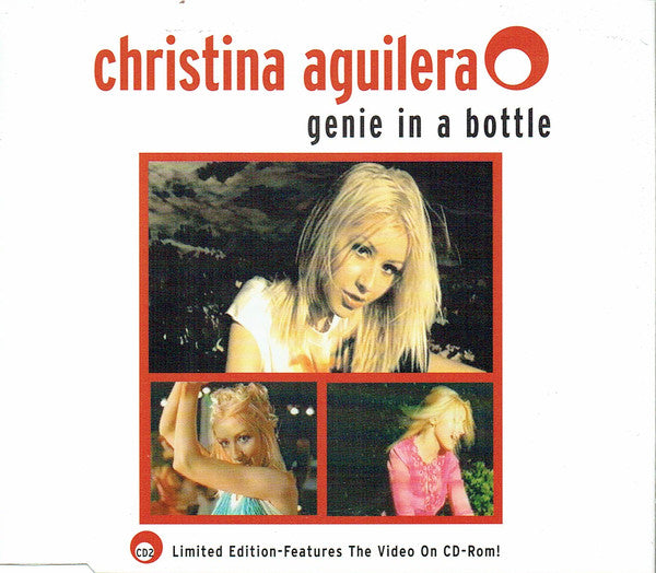 Christina Aguilera : Genie In A Bottle (CD, Single, Enh, Ltd, CD2)