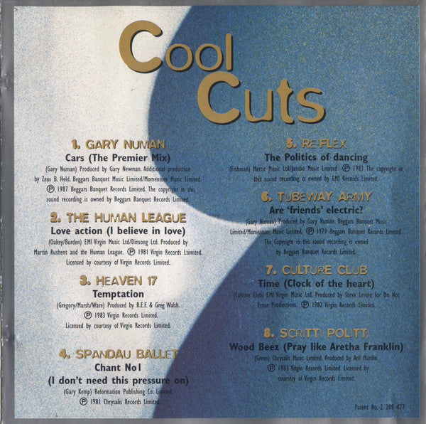 Various : Carling Premier - Cool Cuts (CD, Comp, Promo)