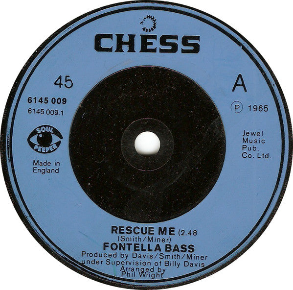 Fontella Bass : Rescue Me (7", Single, RE)