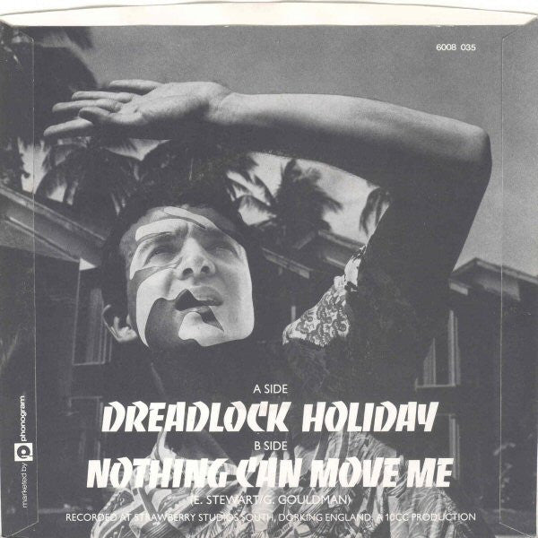 10cc : Dreadlock Holiday (7", Single, Bla)
