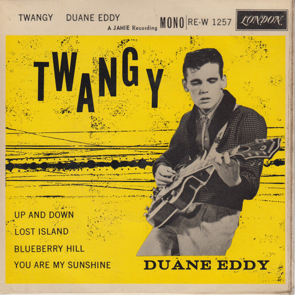 Duane Eddy : Twangy (7", EP, Mono)