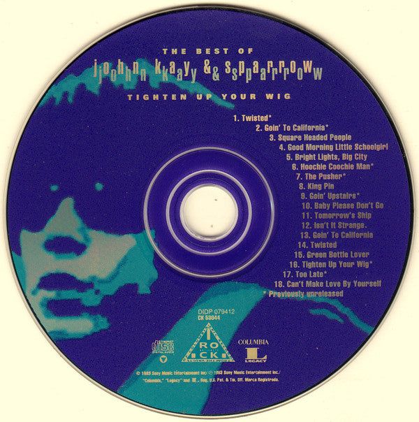 John Kay & The Sparrow : The Best Of John Kay & Sparrow (Tighten Up Your Wig) (CD, Comp, RM)