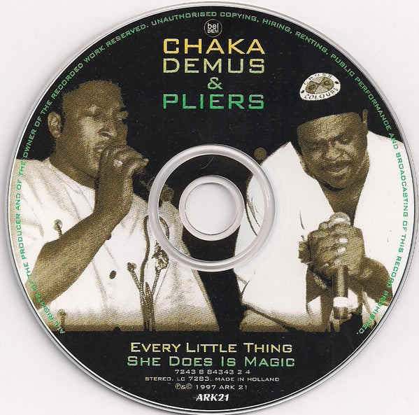 Chaka Demus & Pliers : Every Little Thing She Does Is Magic (CD, Maxi)