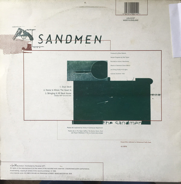 The Sandmen : Dust Devil Ep (12", EP)