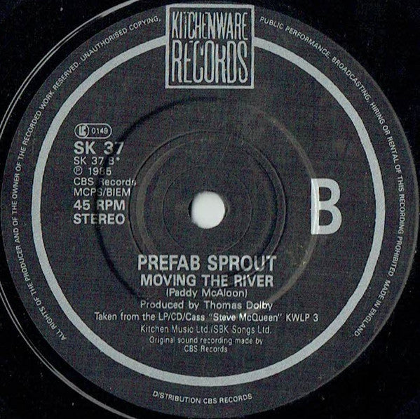 Prefab Sprout : The King Of Rock 'N' Roll (7", Single, Mat)