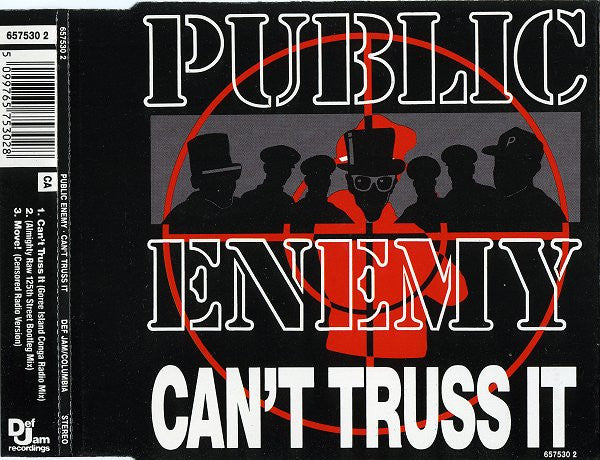 Public Enemy : Can't Truss It (CD, Maxi)