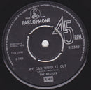 The Beatles : We Can Work It Out c/w Day Tripper (7", Single, RE)