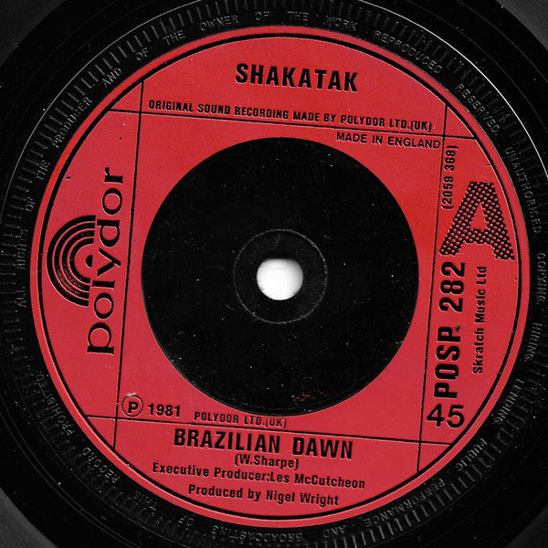 Shakatak : Brazilian Dawn (7")
