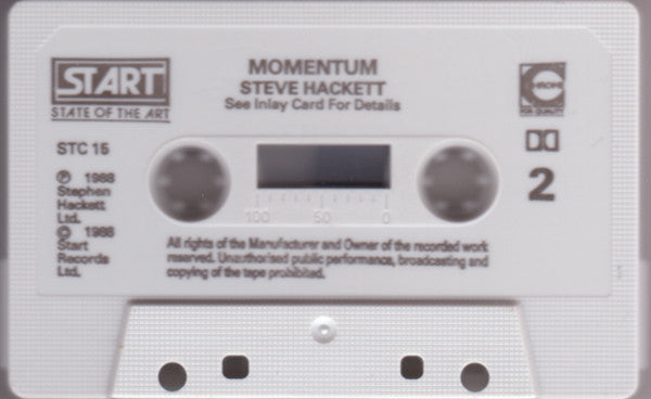 Steve Hackett : Momentum (Cass, Album)