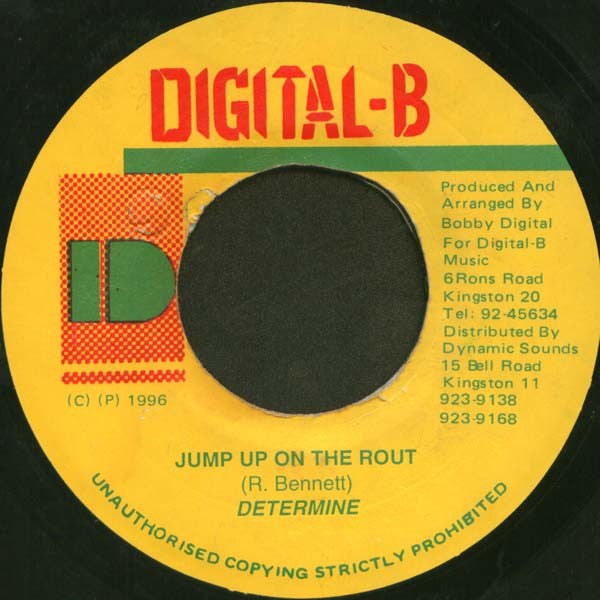 Determine : Jump Up On The Rout (7")