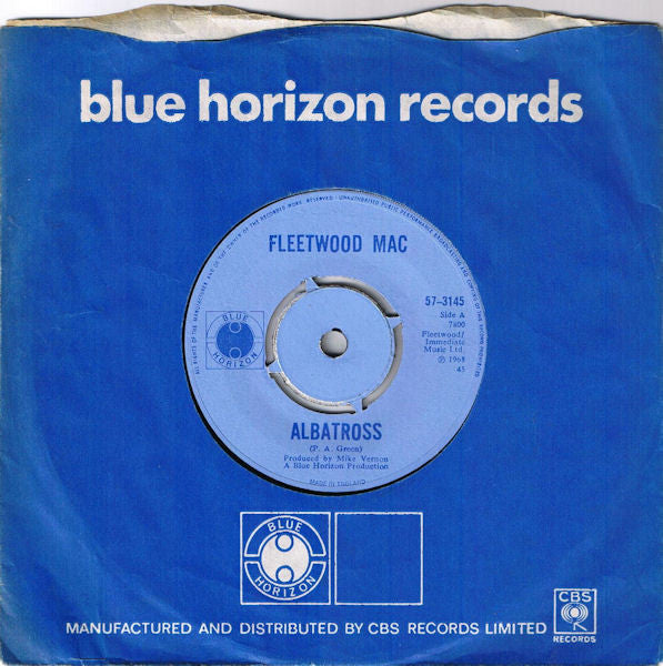 Fleetwood Mac : Albatross (7", Single, Mono, 4 P)