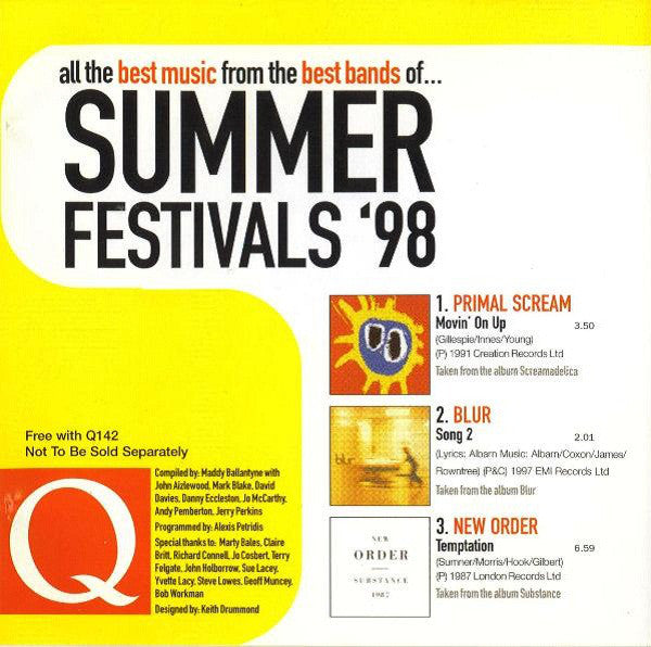 Various : Summer Festivals '98 (CD, Comp)