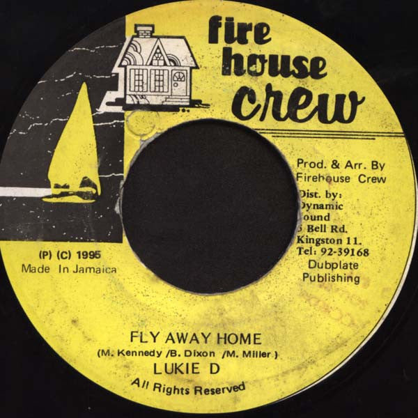 Lukie D : Fly Away Home (7")