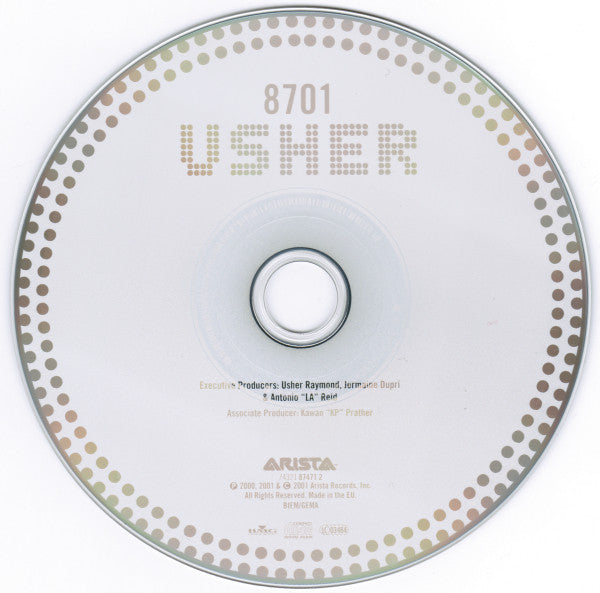 Usher : 8701 (CD, Album)