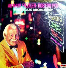 Arthur Fiedler • The Boston Pops Orchestra : Fabulous Broadway (LP, Album)