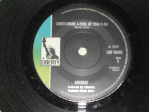 Cochise (7) : Love's Made A Fool Of You (7", Single)