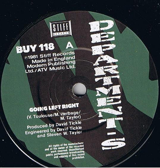 Department S : Going Left Right (7", Single, RE)