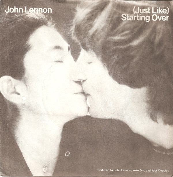 John Lennon : (Just Like) Starting Over (7", Single, Pap)