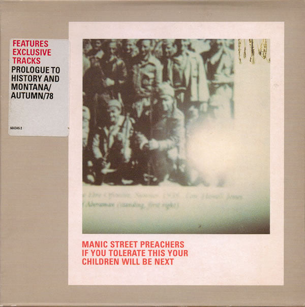 Manic Street Preachers : If You Tolerate This Your Children Will Be Next (CD, Single)