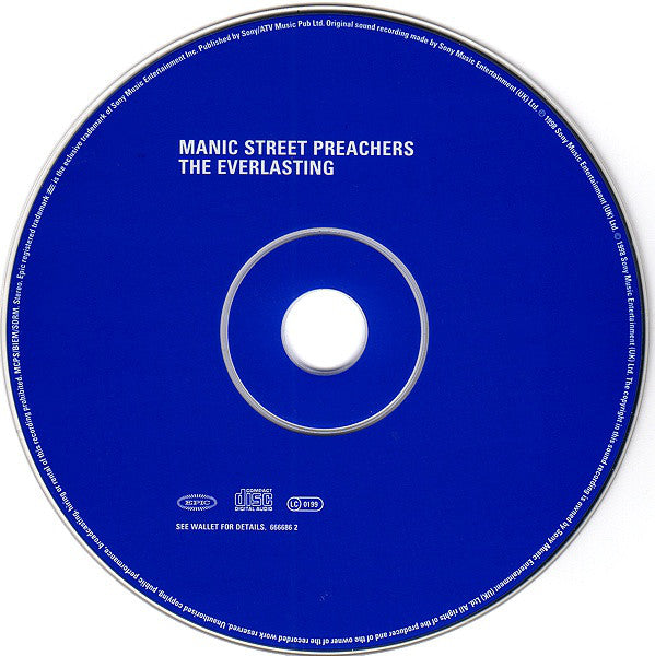 Manic Street Preachers : The Everlasting (CD, Single)