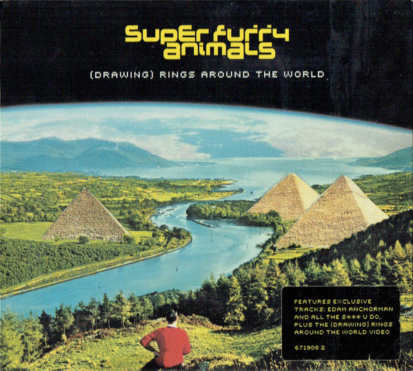 Super Furry Animals : (Drawing) Rings Around The World (CD, Single, Enh)