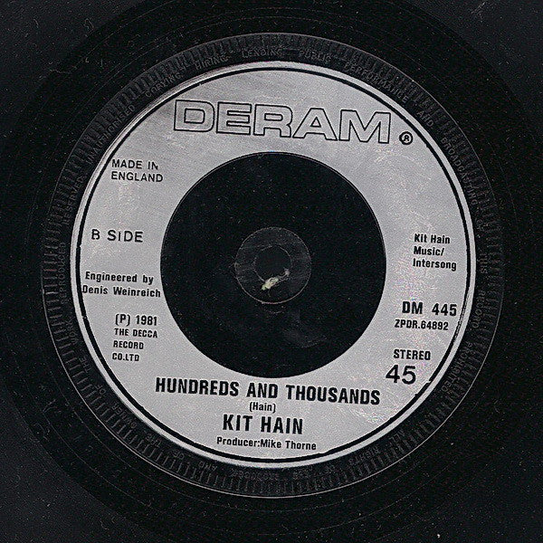 Kit Hain : Looking For You (7", Single)