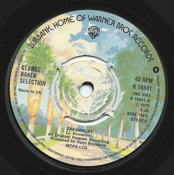 George Baker Selection : Paloma Blanca (7", Single, Kno)