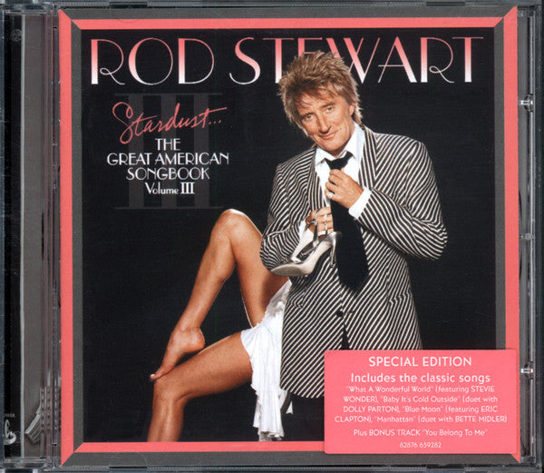 Rod Stewart : Stardust... The Great American Songbook Volume III (CD, Album, Copy Prot., RE, S/Edition)