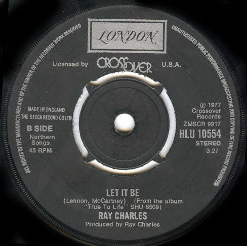 Ray Charles : I Can See Clearly Now (7")