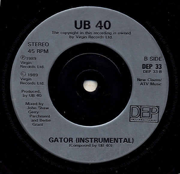 UB40 : Homely Girl (7", Single, Sil)