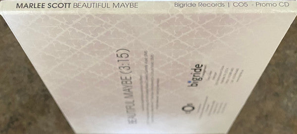 Marlee Scott : Beautiful Maybe (CD, Single, Promo)