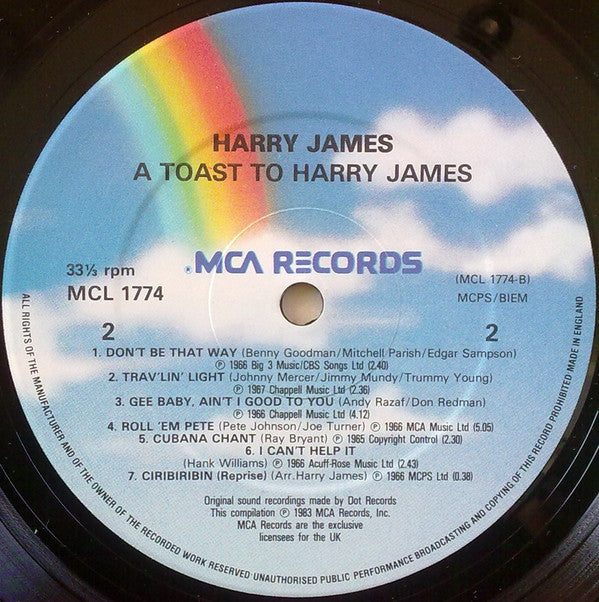 Harry James (2) : Trumpet Toast (LP, Comp)