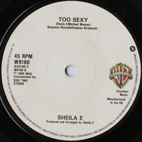 Sheila E. : The Belle Of St. Mark (7", Single, Pap)