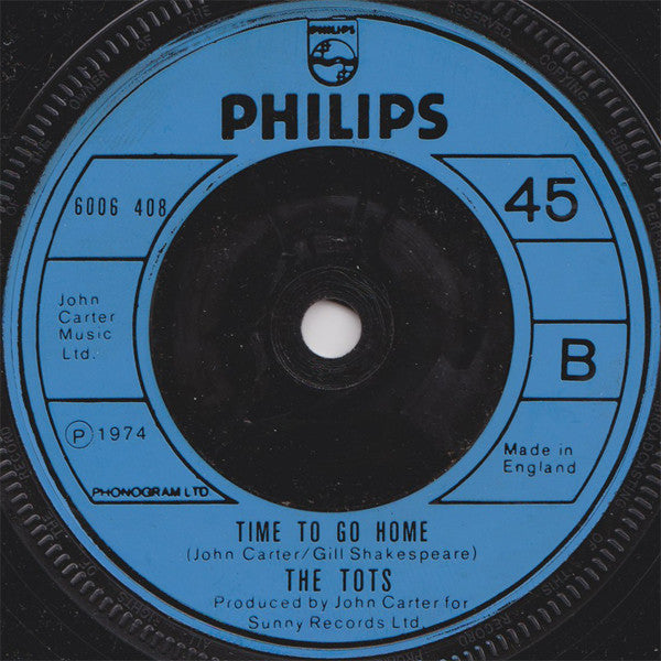The Tots : Please Yourself B/W Time To Go Home (7", Single)