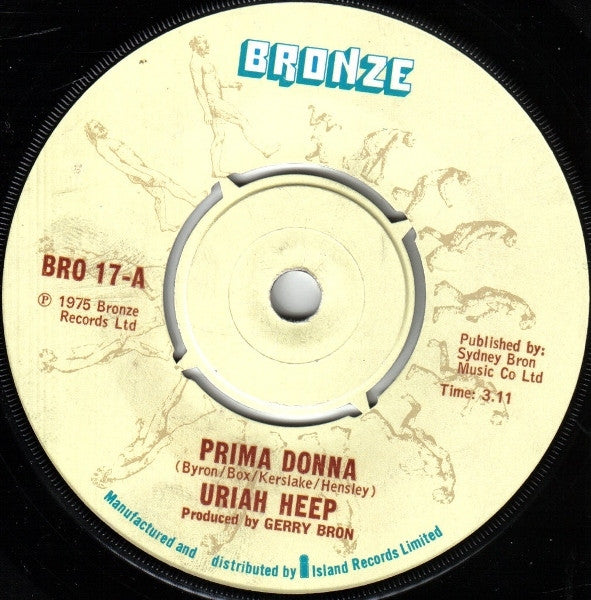 Uriah Heep : Prima Donna (7")