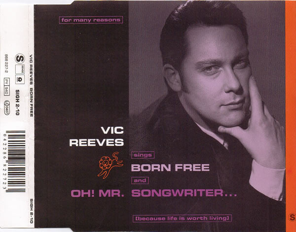 Vic Reeves And The Roman Numerals : Born Free (CD, Single)