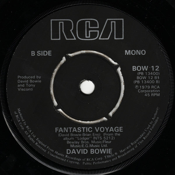 David Bowie & Bing Crosby : Peace On Earth / Little Drummer Boy (7", Single, Mono, 4-P)